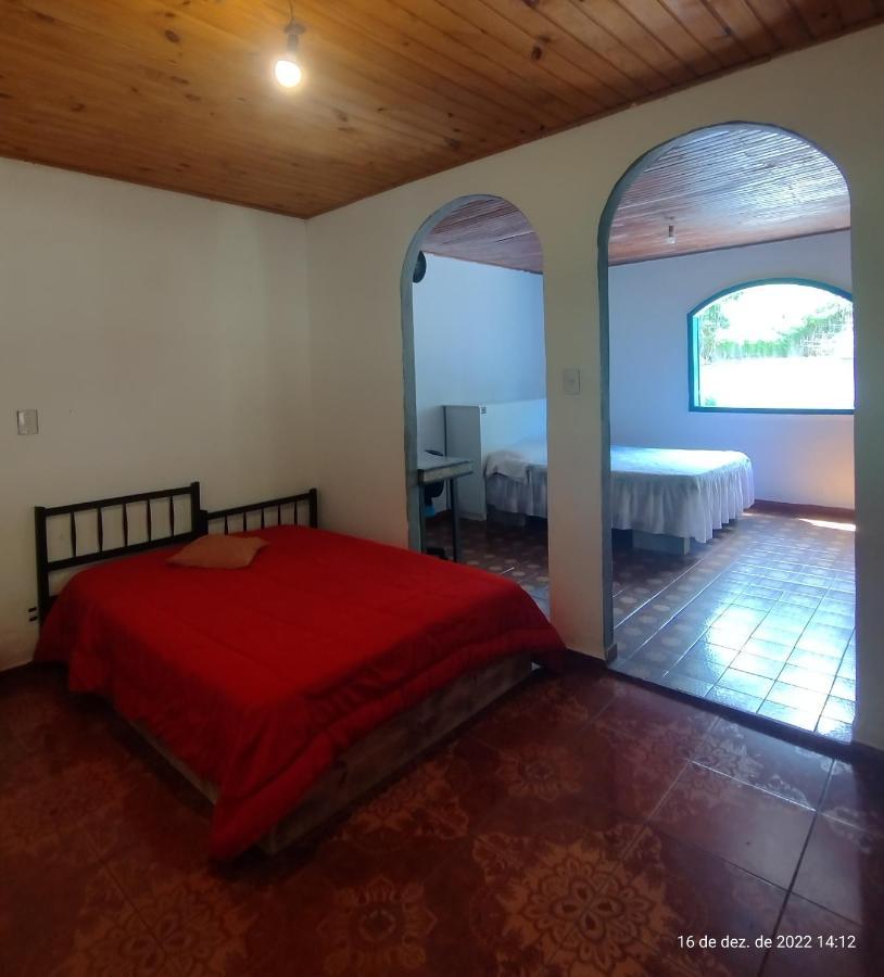 Hospedaria E Camping Quintal Do Mundo Lumiar Bagian luar foto