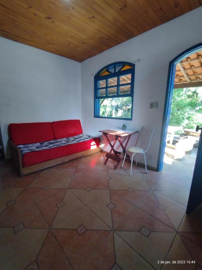 Hospedaria E Camping Quintal Do Mundo Lumiar Bagian luar foto