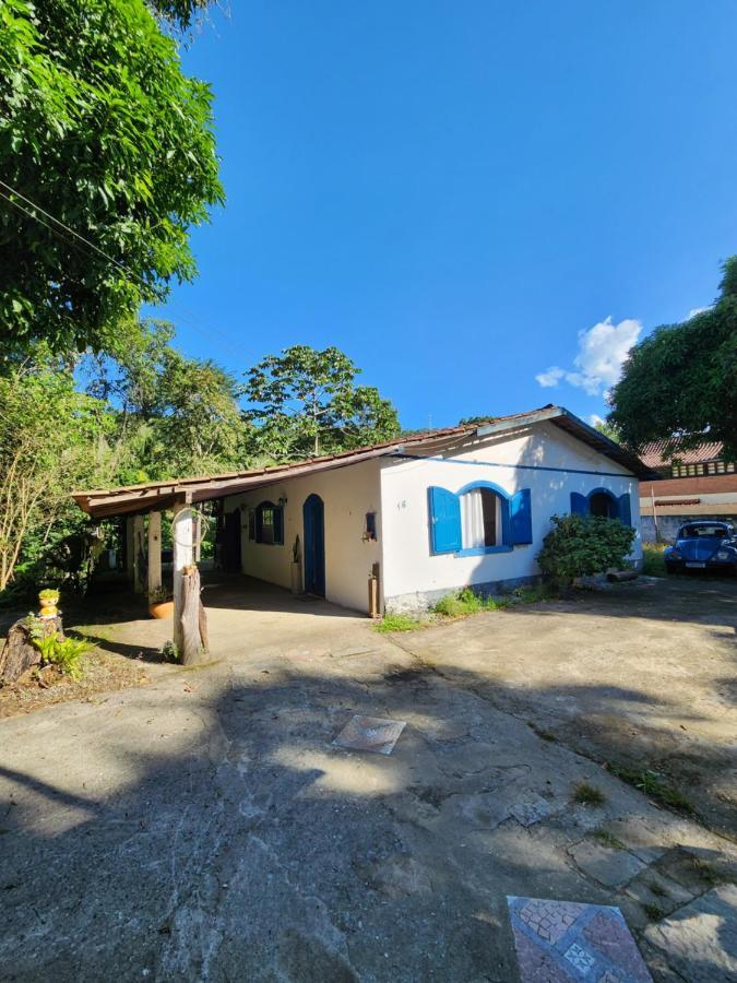 Hospedaria E Camping Quintal Do Mundo Lumiar Bagian luar foto