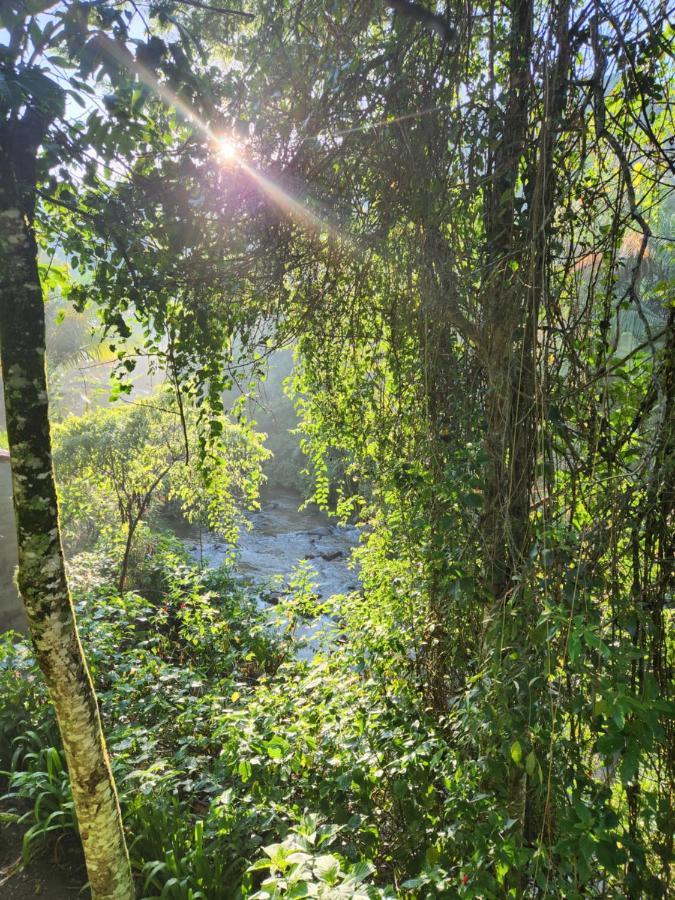 Hospedaria E Camping Quintal Do Mundo Lumiar Bagian luar foto